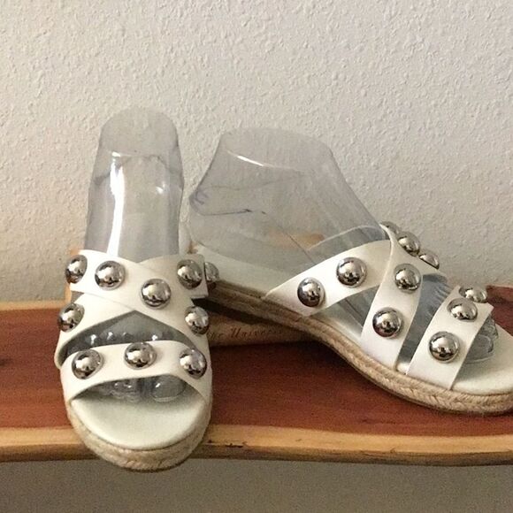 Marc Fisher Prisca Ball Studded Espadrille 6 - Picture 8 of 11